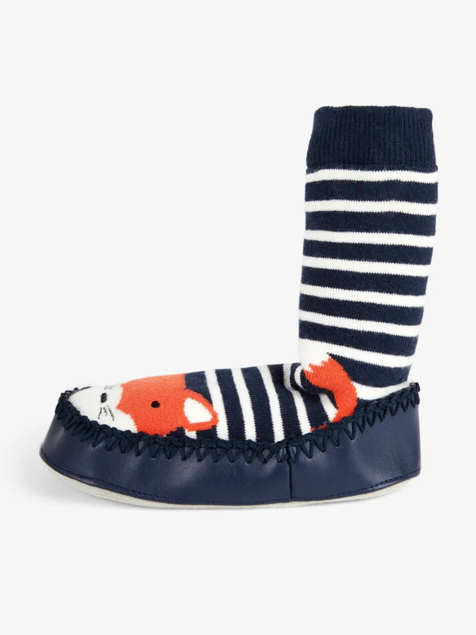 Jojo Maman Bébé moccasin pantoffelsokken