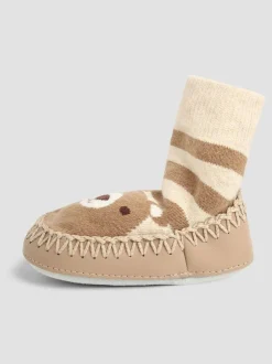 Jojo Maman Bébé moccasin pantoffelsokken