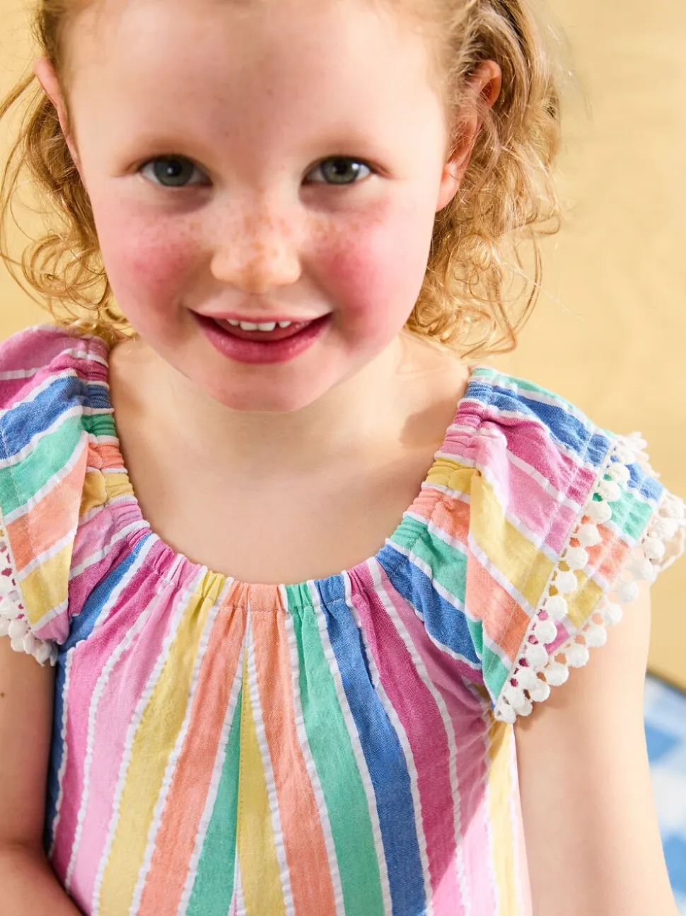 JoJo Maman Bébé mooie gerimpelde speelpakje