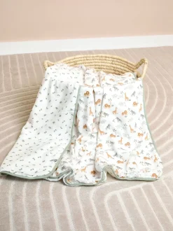 JoJo Maman Bébé Muslin Blanket