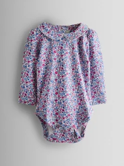 JoJo Maman Bébé 2-Pack Ditsy Floral Peter Pan Bodies