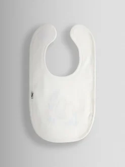 JoJo Maman Bébé 2-Pack Embroidered Appliqué Bibs