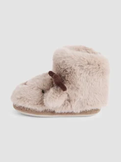 JoJo Maman Bébé pantoffellaarsjes met rendier