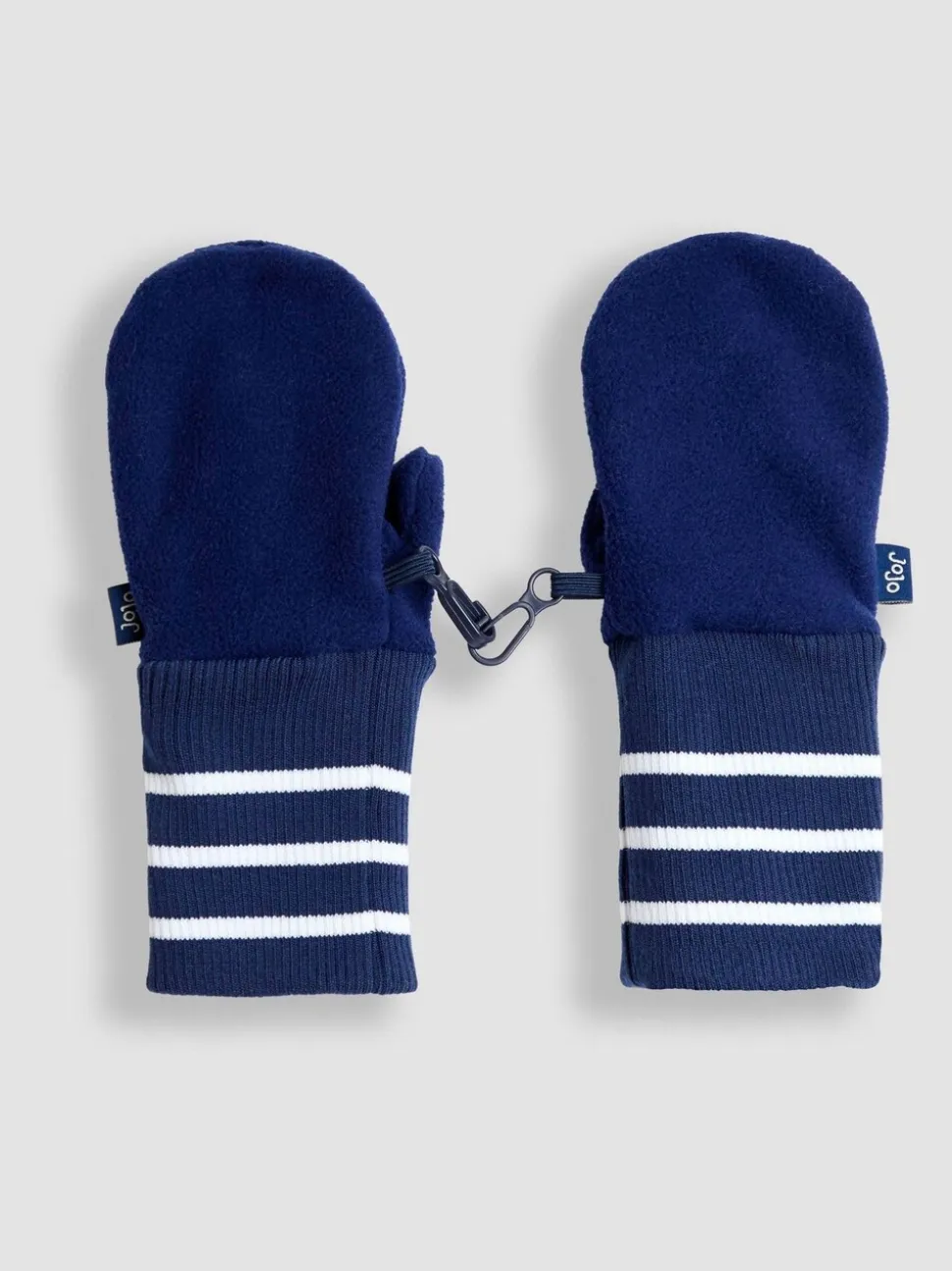 JoJo Maman Bébé Polar Fleece Mittens With Cuff