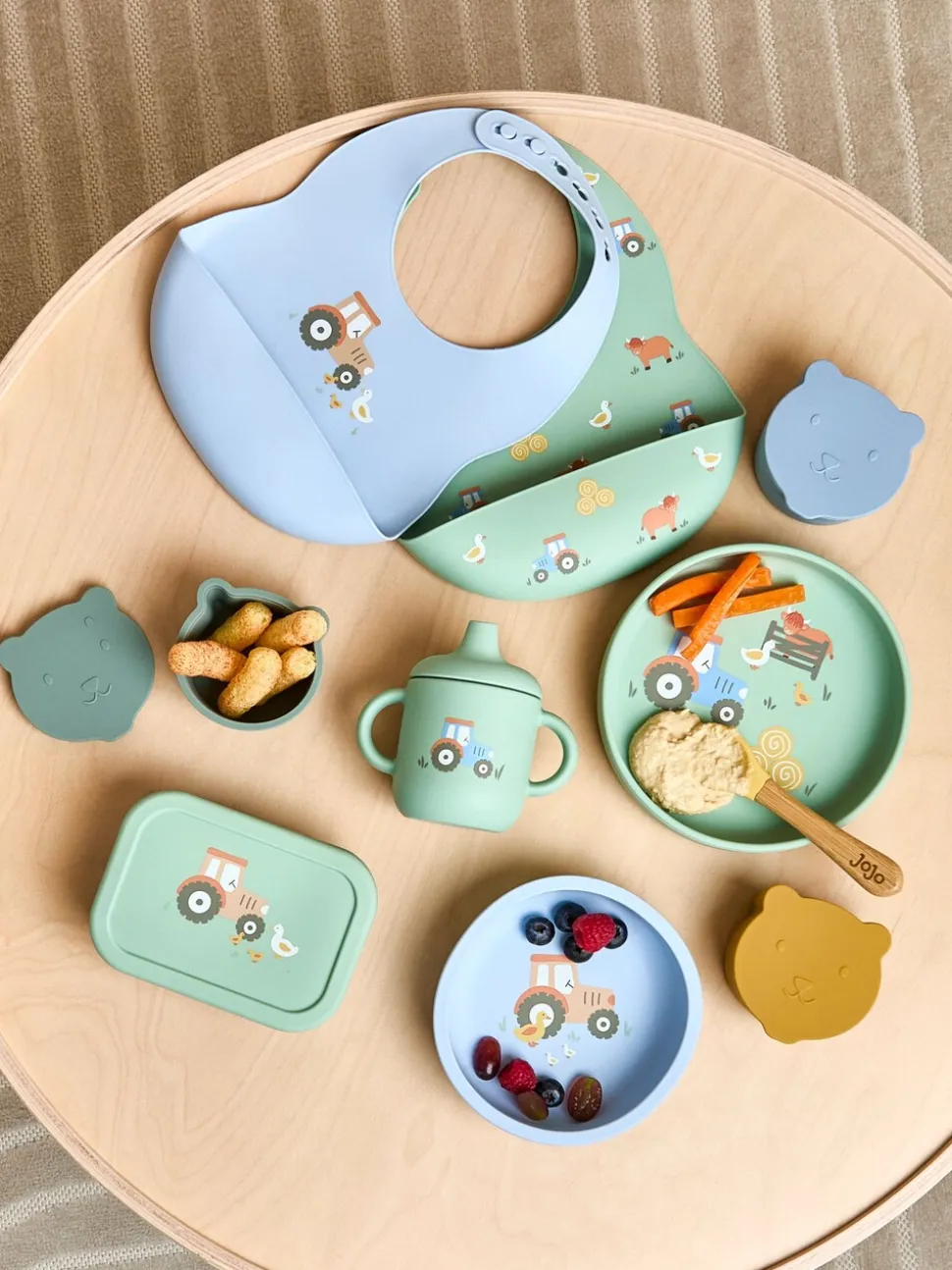 JoJo Maman Bébé Printed Silicone Sippy Cup