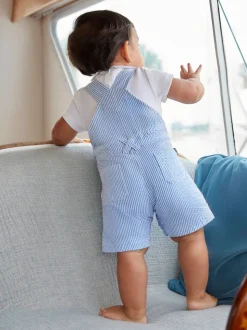 JoJo Maman Bébé rompertje met geborduurde kraag