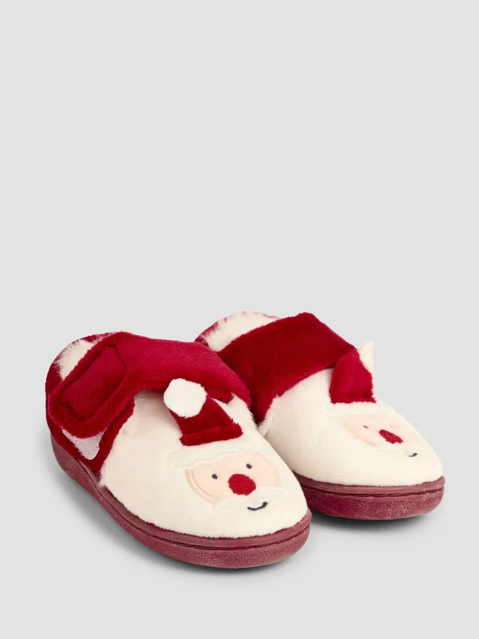 JoJo Maman Bébé Santa kerstpantoffels