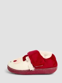 JoJo Maman Bébé Santa kerstpantoffels