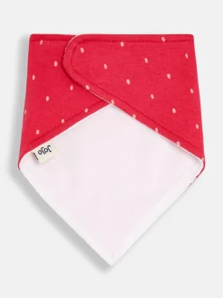 JoJo Maman Bébé Strawberry Dribble Bibs 2 Pack