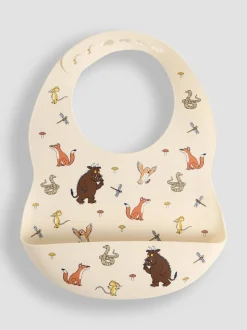 JoJo Maman Bébé The Gruffalo 2-Pack Silicone Bib Set