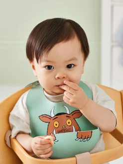 JoJo Maman Bébé The Gruffalo 2-Pack Silicone Bib Set