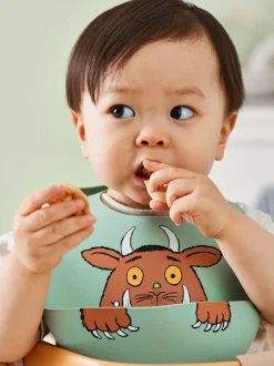 JoJo Maman Bébé The Gruffalo 2-Pack Silicone Bib Set