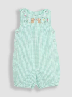 JoJo Maman Bébé tuinbroek met applicatie