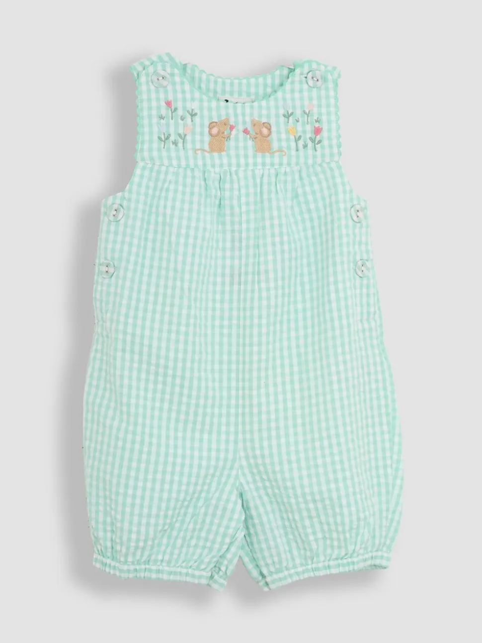 JoJo Maman Bébé tuinbroek met applicatie