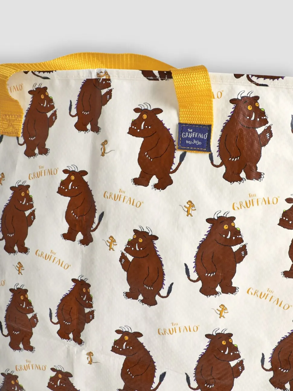 JoJo Maman Bébé White The Gruffalo Storage Bag