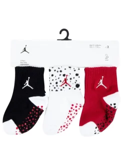 Jordan Grippy White Socks 3 Pack