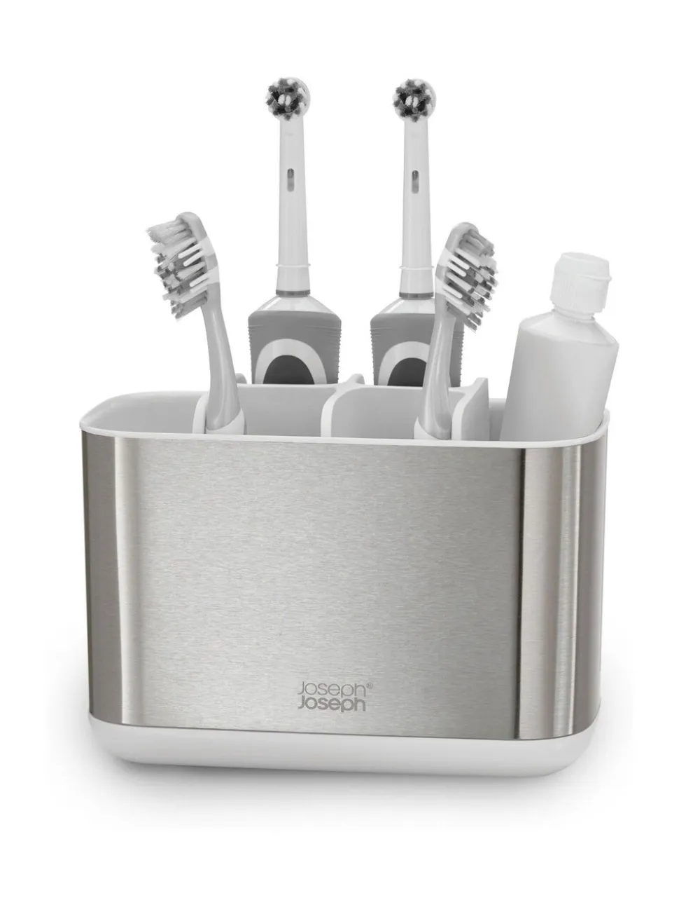 Joseph Joseph - EasyStore - Stalen tandenborstelhouder
