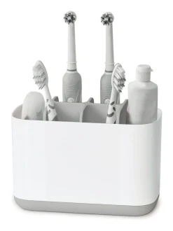 Joseph® Joseph - Grote EasyStore tandenborstelhouder in wit en grijs