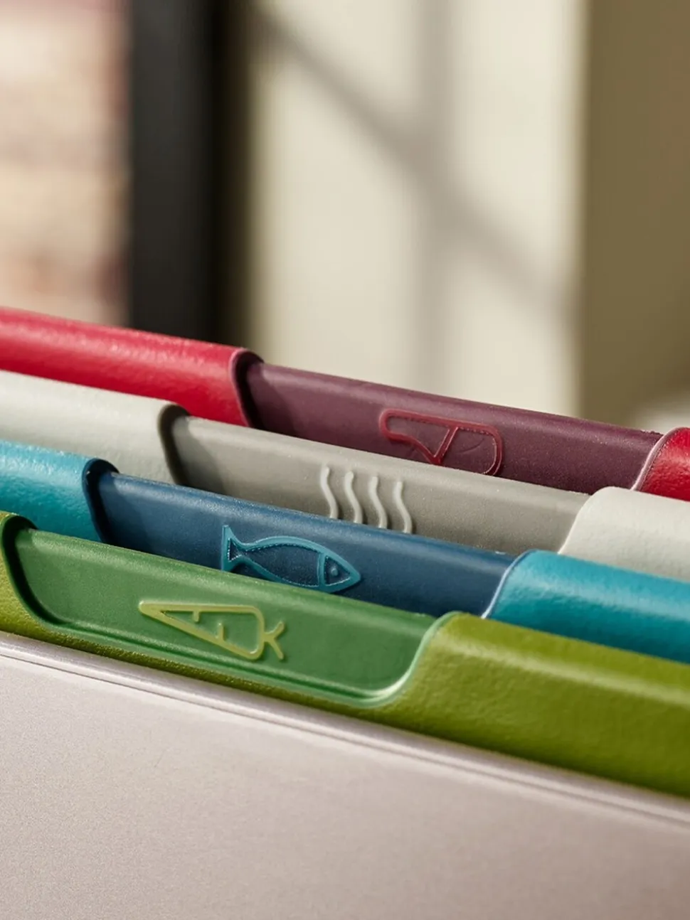 Joseph Joseph - Set hakborden met logo in folioformaat en meerdere kleuren