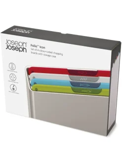 Joseph Joseph - Set hakborden met logo in folioformaat en meerdere kleuren