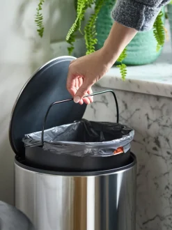 Joseph Joseph Arc 10-Litre Slimline Pedal Bin with Liner Pocket