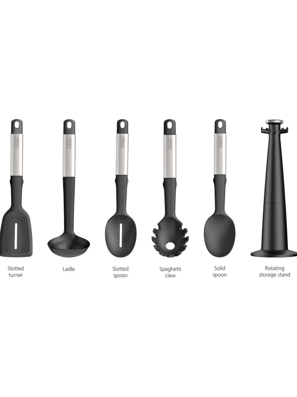 Joseph Joseph Elevate siliconen en stalen carrousel set van 5 stuks