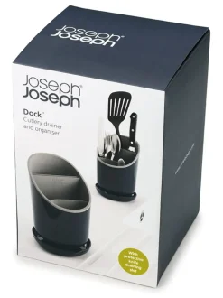 Joseph Joseph grijze droogrek voor bestek