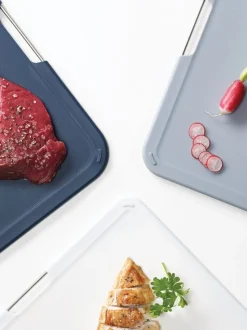 Joseph Joseph Nest set van 3 grote grijze snijplanken