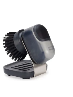 Joseph Joseph Sinktech Soap-Disp Palm Brush With Stand