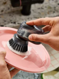 Joseph Joseph Sinktech Soap-Disp Palm Brush With Stand