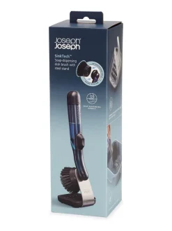 Joseph Joseph Sinktech Soap-Disp Dish Brush With Stand