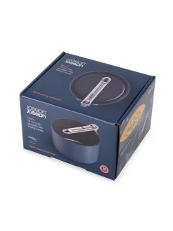 Joseph Joseph Space Folding Handle Ceramic Nonstick 19cm Saucepan and Lid