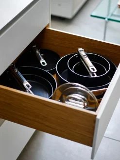 Joseph Joseph Space Folding Handle Ceramic Nonstick 6 piece Cookware Set