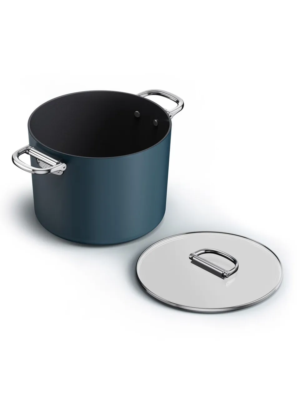 Joseph Joseph Space Folding Handle Ceramic Nonstick 25cm Stock Pot and Lid