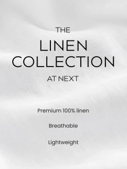 Kakigroen - 100% linnen Premium broek met wijde pijpen
