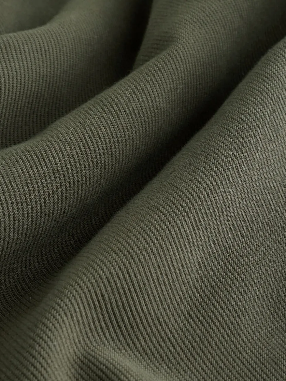 Kakigroen - Borg overshirt met fleecevoering