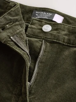 Kakigroen - Cord Skinny Hourglass Trousers