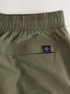 Kaki/groen - Fashion cargo zwemshorts