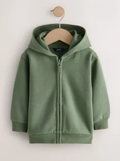 Kakigroen - Hoodie met ritssluiting (3 mnd-7 jr)