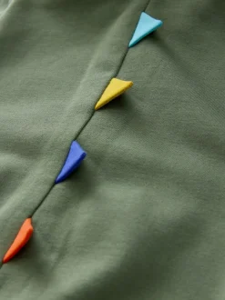 Kakigroen - Hoodie met ritssluiting (3 mnd-7 jr)