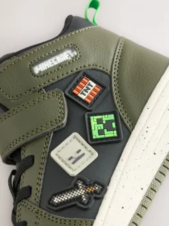 Kakigroen - Minecraft hoge sneakers