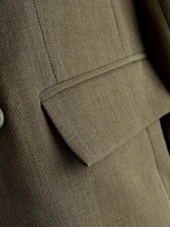 Kakigroen - Relaxed Crosshatch Blazer