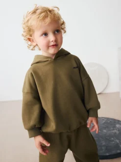 Kakigroen - Set met hoodie met slogan en joggingbroek (3mnd-7jr)