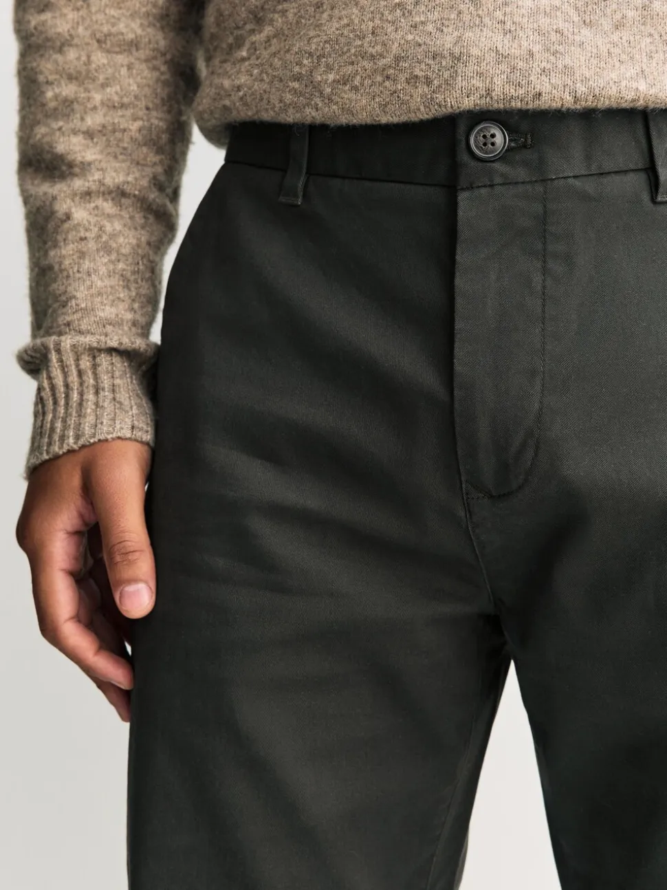 Kakigroen - Slim Fit - Stretchy chino