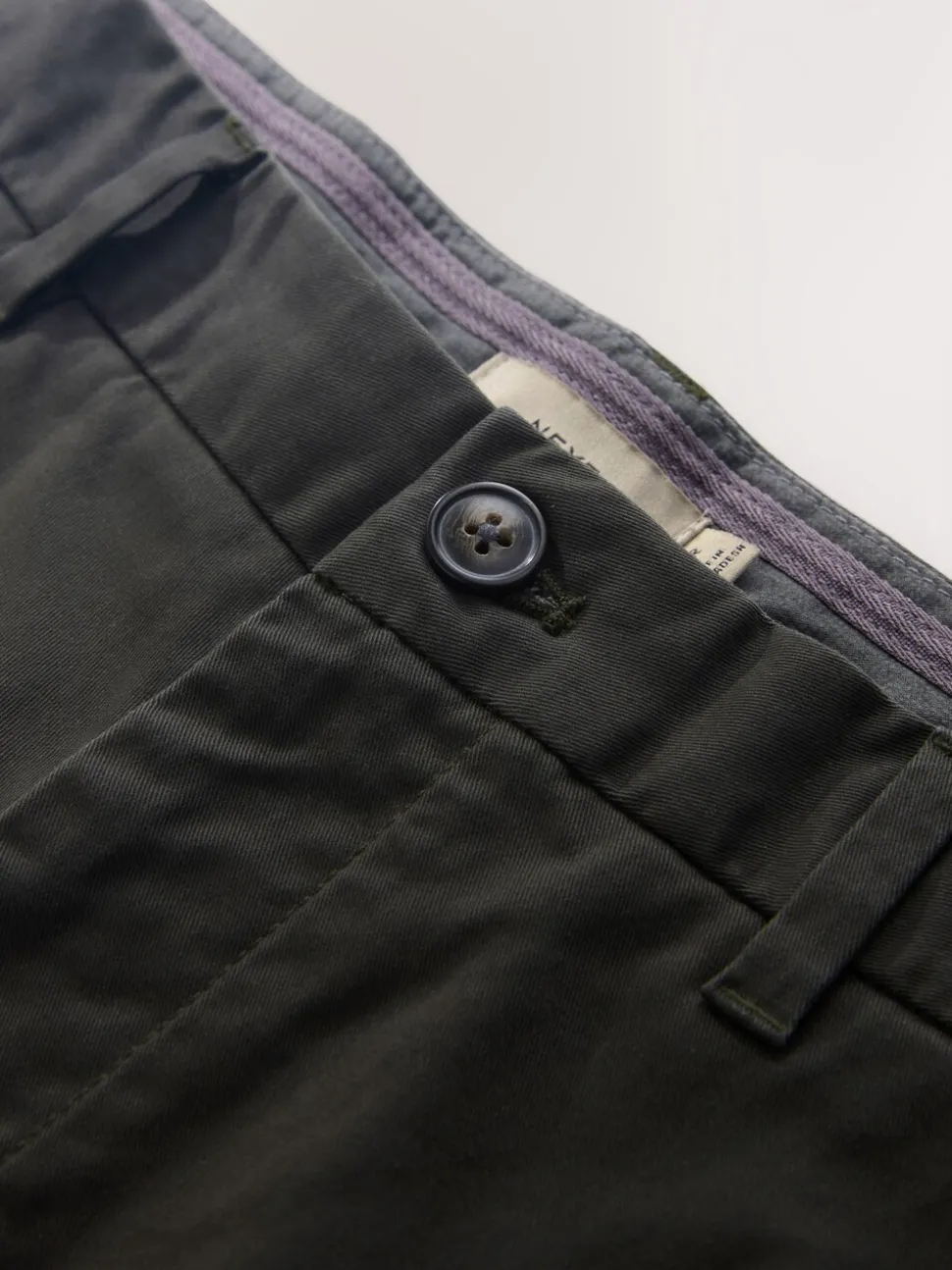 Kakigroen - Slim Fit - Stretchy chino