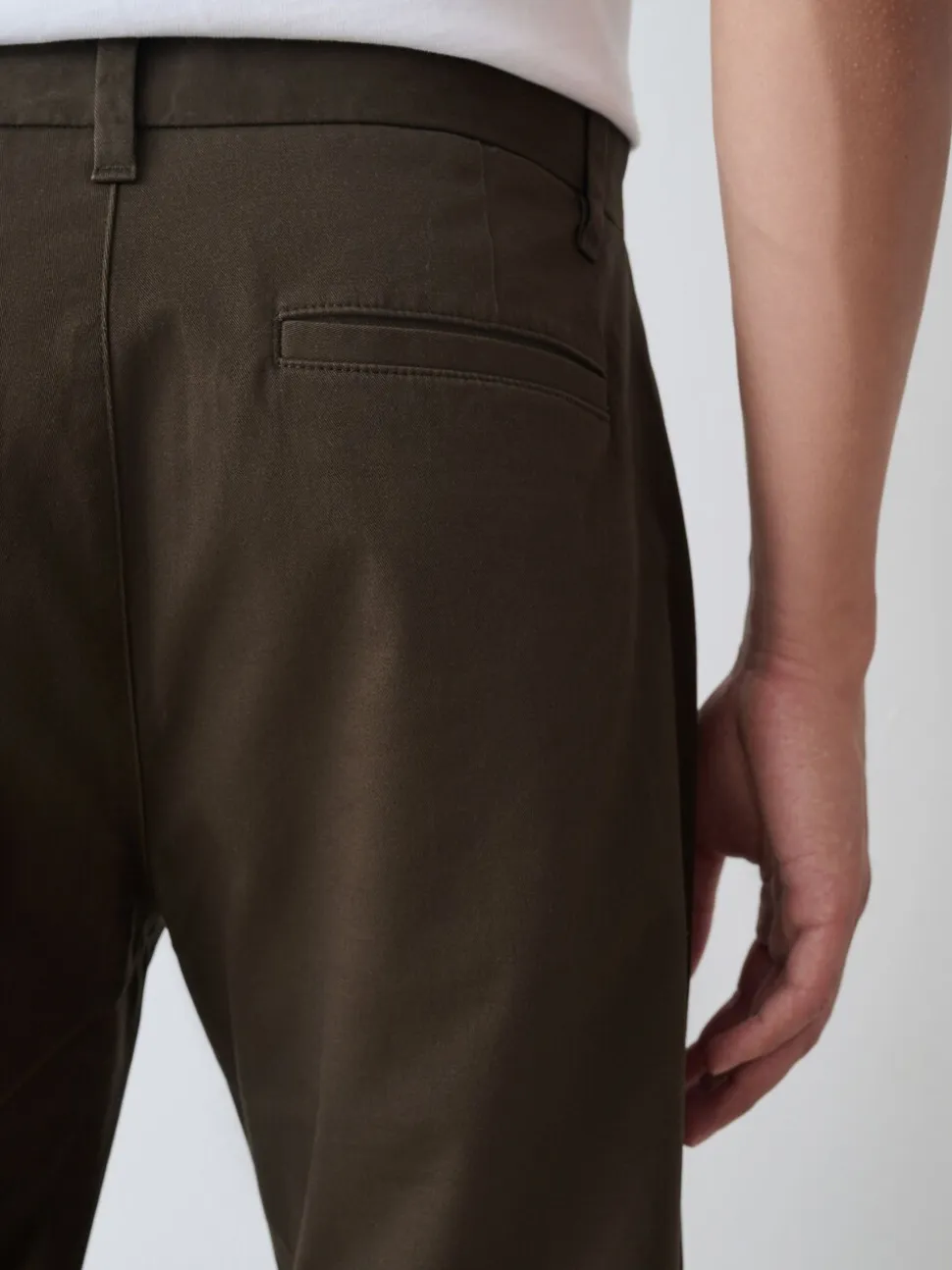 Kakigroen - Straight fit - Stretchy chino
