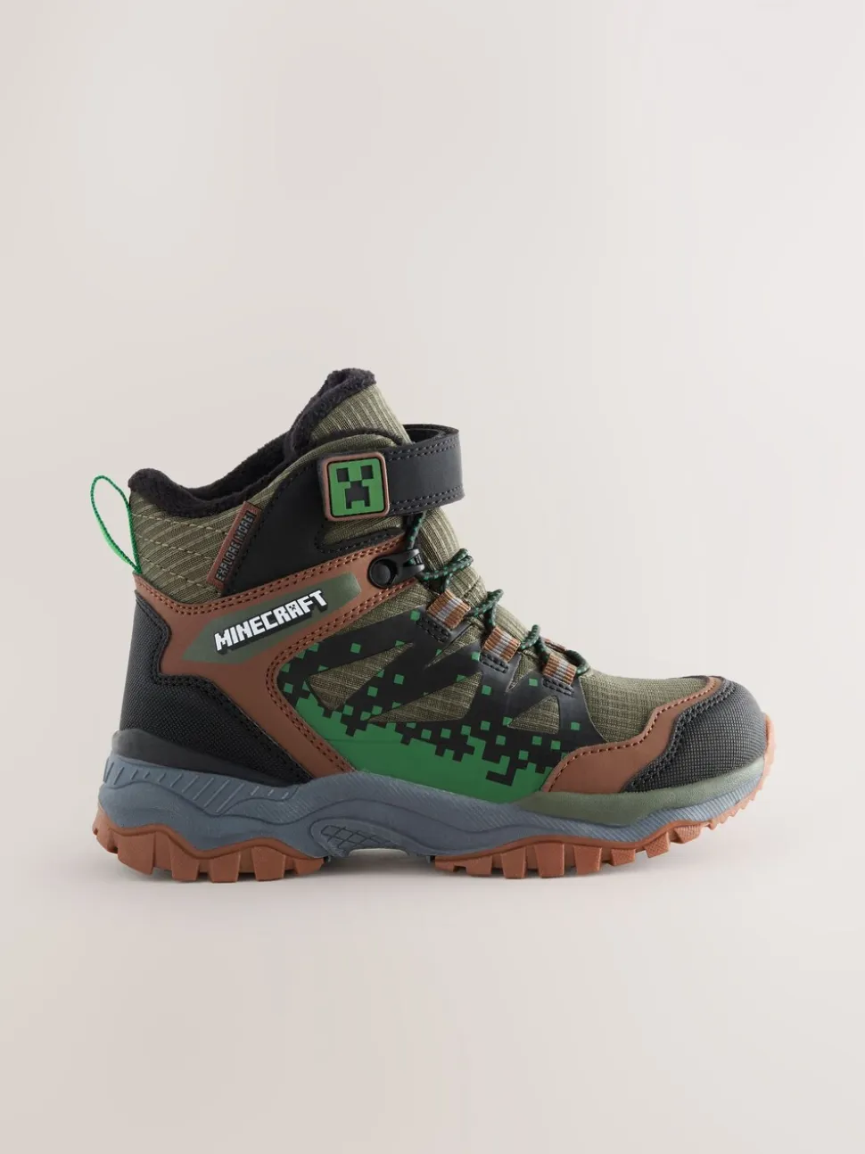 Kakigroen - Waterbestendige Minecraft-wandelschoenen