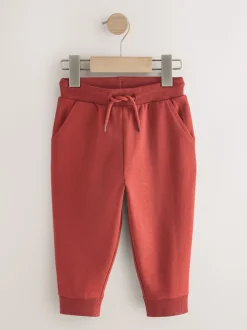Kakigroen/blauw/rood - Verpakking van 5 joggingbroeken (3mnd-7jr)