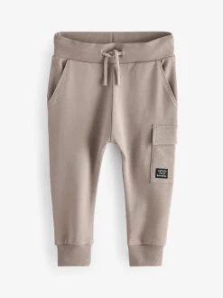 Kakigroen/grijs/zwart - Set van 3 superskinny utility-joggingbroeken (3 mnd-7 jr)