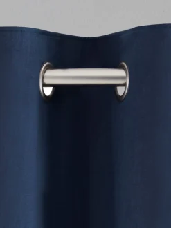 Katoenen ringgordijnen
